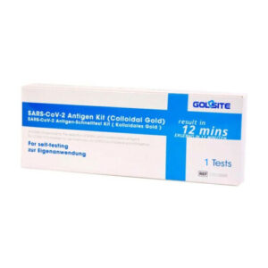 GOLDSITE COVID-19 Antigénový test na výter z nosa 1 ks