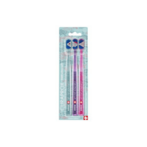 CURAPROX CS 5460 Ultrasoft rybárska edícia zubná kefka 3 ks