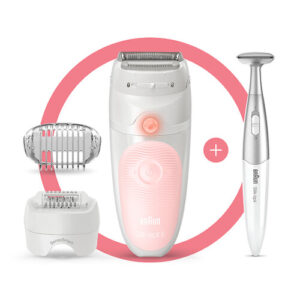 BRAUN 5-820 Silk-épil 5 flamingo epilátor s príslušenstvom 1 ks