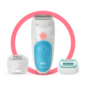 BRAUN 5-610 Silk-épil 5 blue epilátor s príslušenstvom 1 ks