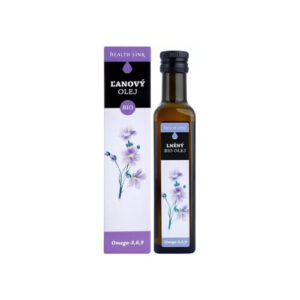 HEALTH LINK Ľanový olej bio 250 ml