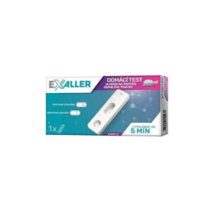 EXALLER Domáci test alergie na prachové roztoče samodiagnostický test z krvi 1 set