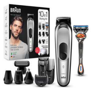 BRAUN MGK 5360 Grey univerzálny pánsky zastrihávač 8v1 1 ks