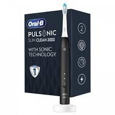ORAL-B Pulsonic slim clean 2000 black sonická zubná kefka 1 ks