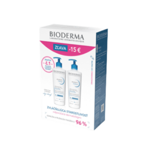 BIODERMA Atoderm krém balik 1+1  zlava -15€ 2x500 ml