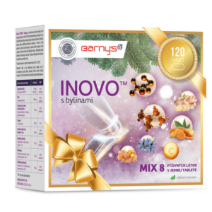 BARNY'S Inovo s bylinami Vianočné balenie mix 120 tabliet
