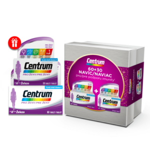 CENTRUM Pre ženy 60 + 30 tabliet multivitamín set