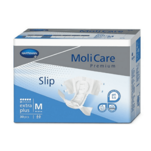 MOLICARE Premium extra plus M plienkové nohavičky zalepovacie 90 - 120 cm 30 ks