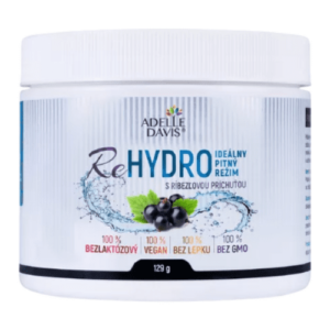 ADELLE DAVIS Rehydro prášok s ríbezľovou príchuťou 129 g