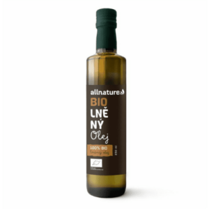 ALLNATURE Ľanový olej bio 250 ml