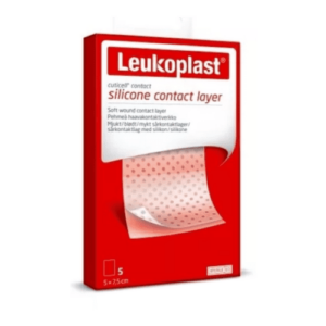 LEUKOPLAST Cuticell contact krytie na rany sterilné 5 x 7,5 cm 5 ks