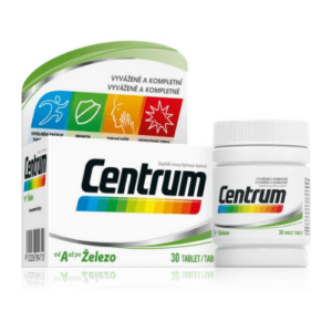 CENTRUM Od A až po Železo 30 tabliet