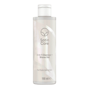 SATIN CARE 2-in-1 cleanser + gél na holenie 190 ml