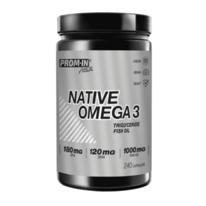 PROM-IN Athletic native omega 3 bez príchute 240 kapsúl