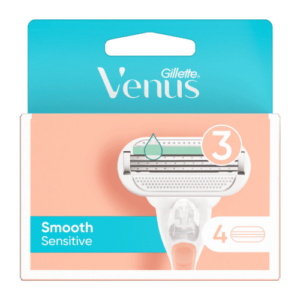 GILLETTE Venus smooth sensitive náhradné hlavice 4 ks