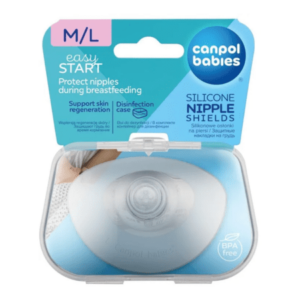 CANPOL BABIES Easystart premium chrániče bradaviek M/L 2 ks