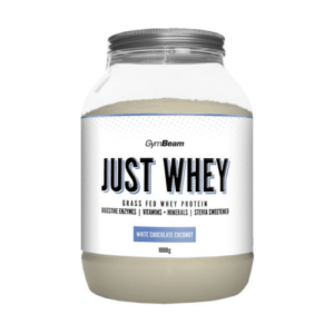 GYMBEAM Proteín just whey príchuť biela čokoláda a kokos 2 000 g