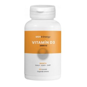 MOVIT Vitamín D3 2000 I.U. 50 mcg 90 kapsúl