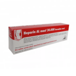 HEPARIN AL masť 30 000 100 g