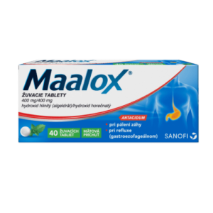 MAALOX 40 žuvacích tabliet
