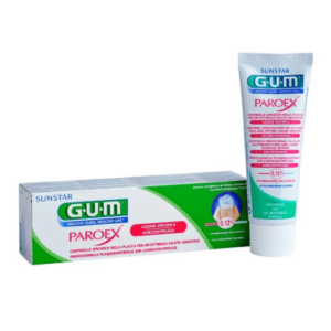 GUM gélová zubná pasta paroex 0,12% 75 ml