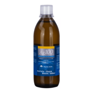 Pharma Activ Koloidné striebro Ag100 hustota 25ppm 500 ml