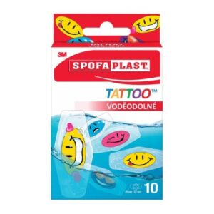 3M Spofaplast č.115N detské náplasti vodeodolné tatoo mix 10 kusov