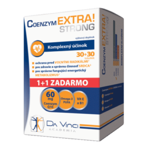 DA VINCI Coenzym extra strong 60 mg 30 + 30 kapsúl ZADARMO