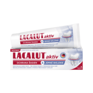LACALUT Aktiv zubná pasta ochrana ďasien a bielenie 75 ml