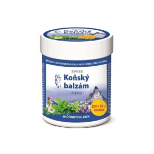 SWISS Konský balzam chladivý 250 + 50 ml ZADARMO