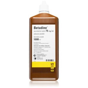 BETADINE Dezinfekčné mydlo 75 mg/ml 1000 ml