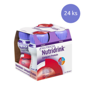 NUTRIDRINK Compact protein s príchuťou lesné ovocie 24 x 125 ml