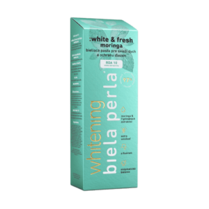 BIELA PERLA White & fresh moringa zubná pasta bieliaca 75 ml
