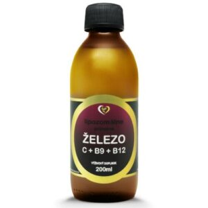 ZDRAVÝ SVET Lipozomálne železo + C + B9 + B12 200 ml