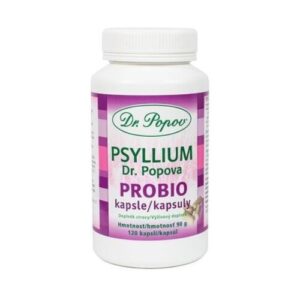 DR. POPOV Psyllium probio 120 kapsúl