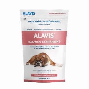ALAVIS Calming extra silný pre psy a mačky 30 žuvacích tabliet