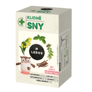 LEROS Detský čaj pokojné sny 20 x 1,5 g
