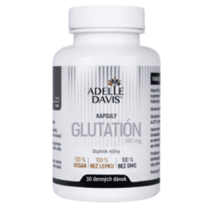 ADELLE DAVIS Glutatión kapsule 30 denných dávok 60 ks