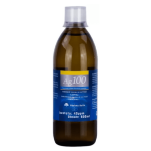 PHARMA ACTIV Koloidné striebro ag100 hustota 40ppm 500 ml