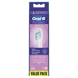 ORAL-B Pulsonic sensitive čistiace náhradné hlavice 4 ks