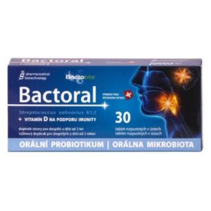 BACTORAL+ Vitamín D 30 tabliet