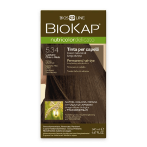 BIOKAP Nutricolor delicato farba na vlasy 5.34 medový gaštan 140 ml