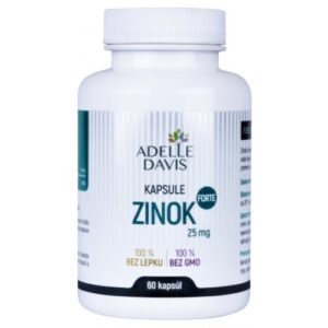 ADELLE DAVIS Zinok forte 25 mg 60 kapsúl