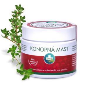 ANNABIS Konopná masť  na masáž v oblasti svalov chrbta a kĺbov 330 ml