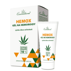 CANNADERM Hemox gél na hemoroidy 40 g