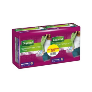DEPEND Normal S/M pre ženy duopack naťahovacie nohavičky 2 x 10 ks set