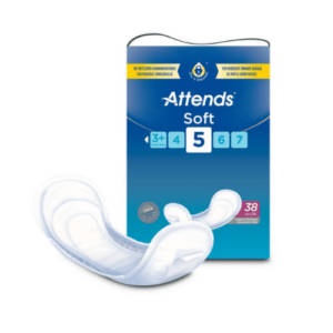 ATTENDS Soft 5 vkladacie plienky savosť 1100 ml 38 ks