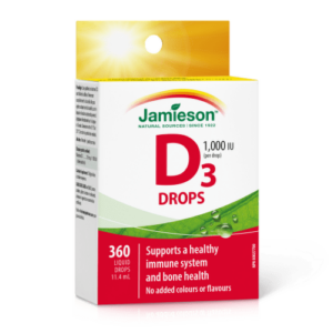 JAMIESON Vitamín D3 1000 IU kvapky 11,4 ml