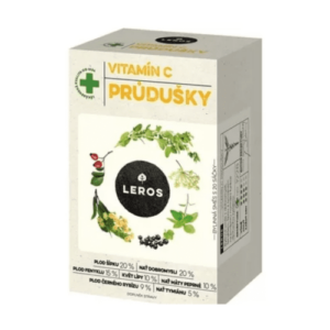 LEROS Vitamín C priedušky nálevové vrecká 30 g