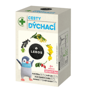 LEROS Detský čaj dýchacie cesty 20 x 2 g